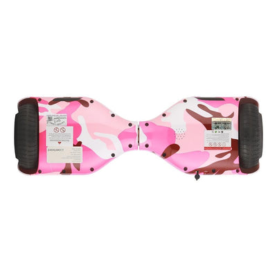 H1 Hot Pink 700-W-Motor LED Balance Hoverboard Bluetooth 6.5"