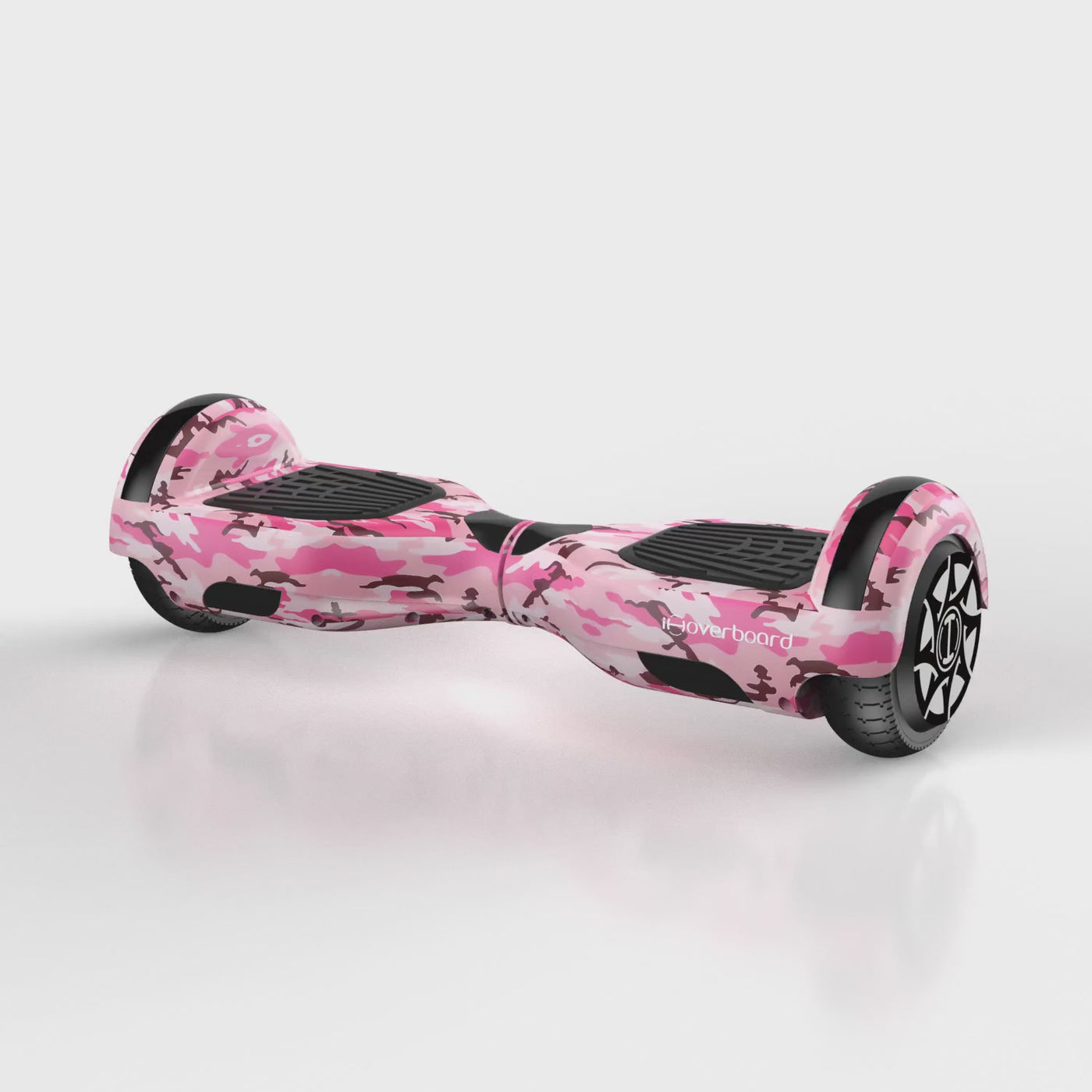 H1 Hot Pink 700-W-Motor LED Balance Hoverboard Bluetooth 6.5"