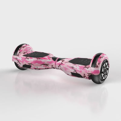 H1 Hot Pink 700-W-Motor LED Balance Hoverboard Bluetooth 6.5"